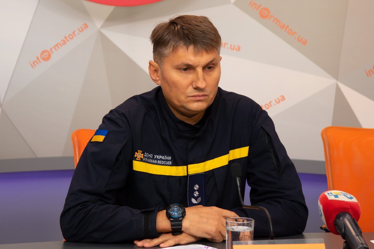 Олег Кушнирук — начальник оперативно-координационного центра ГУ ГСЧС