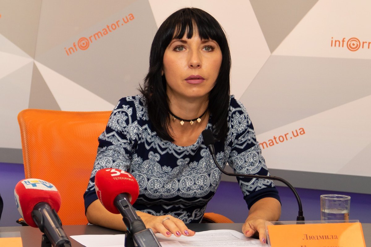 Людмила Копыленко — пресс-секретарь патрульной полиции Днепропетровской области