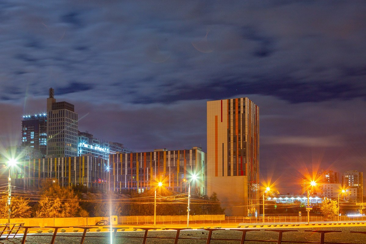 Ночной город поражает своей красотой Ночной город поражает своей красотой