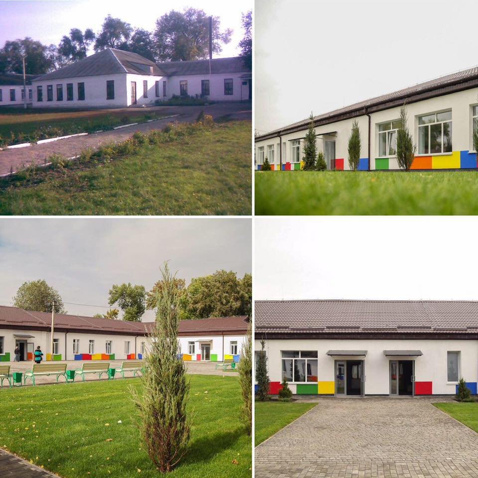 Наглядно: школа до и после реконструкции