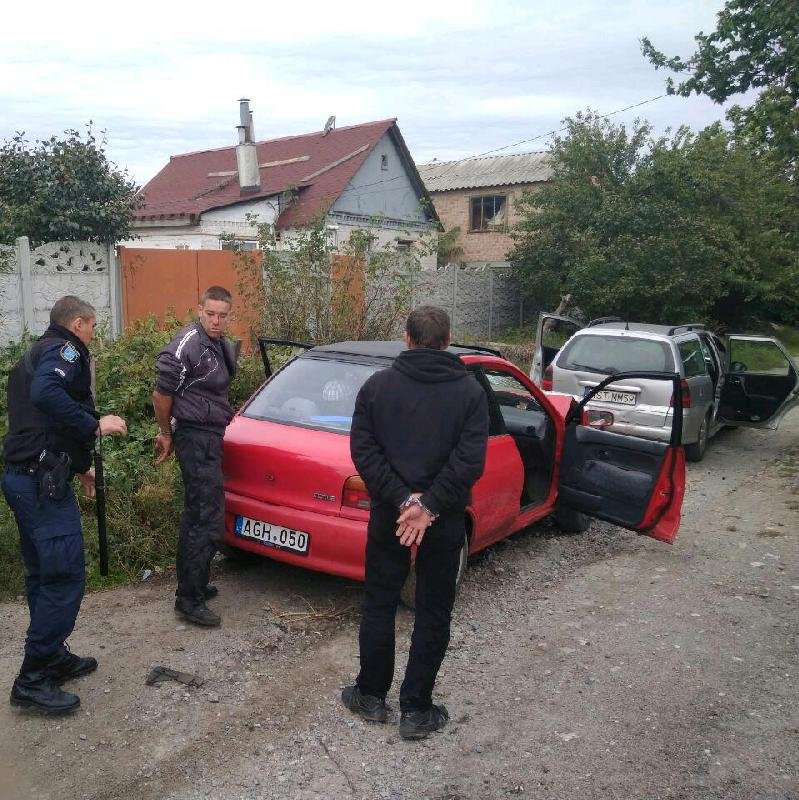 Водитель задержан Водитель задержан