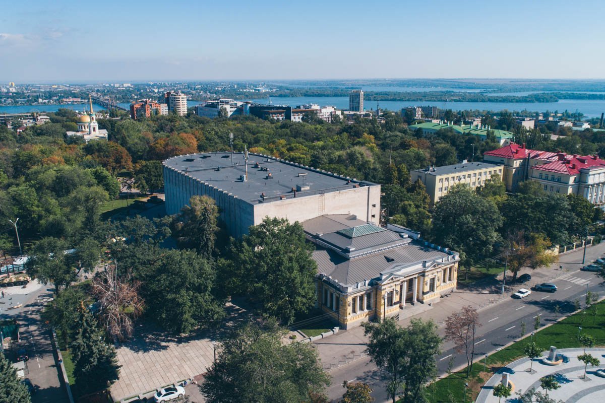 Музей расположился в центре Днепра