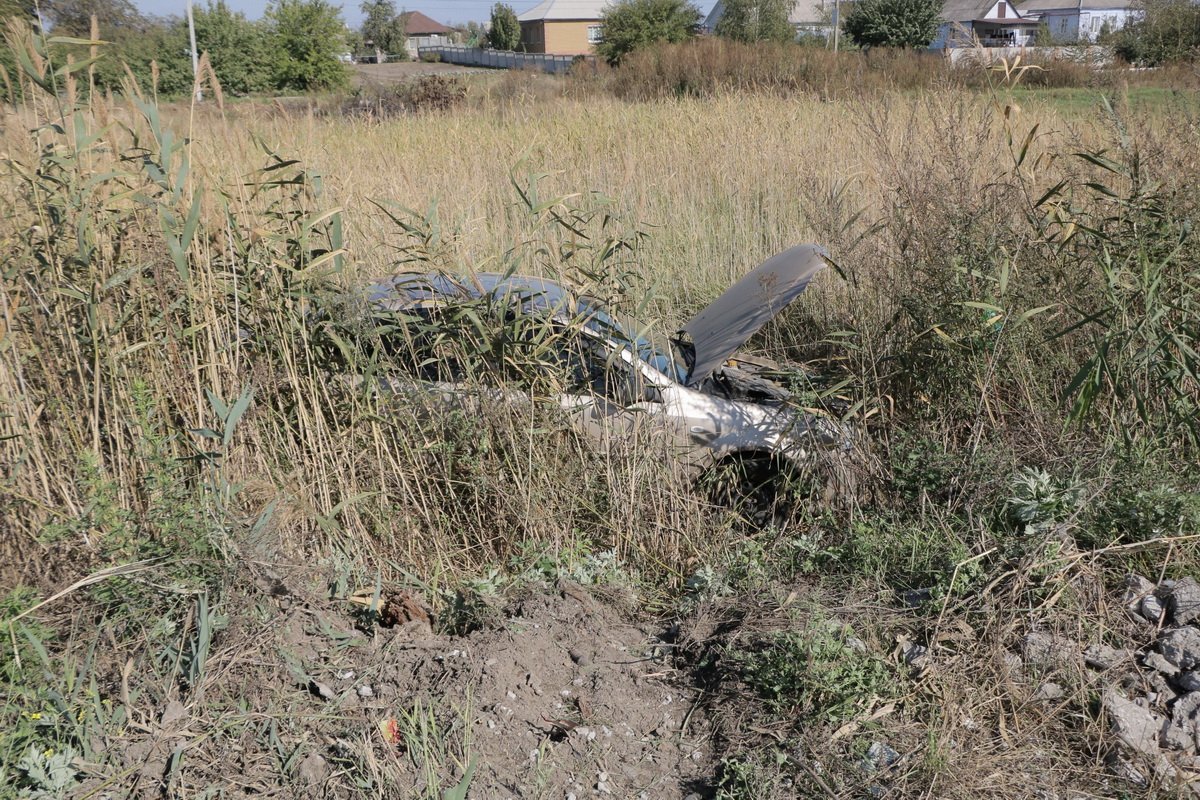 На Гуртовой автомобиль Chevrolet вынесло в кювет На Гуртовой автомобиль Chevrolet вынесло в кювет