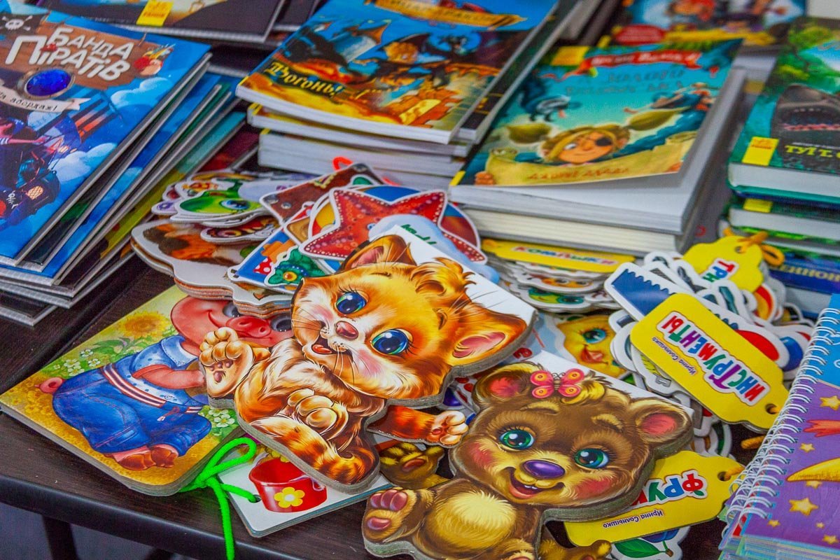 На фестивале работала детская зона