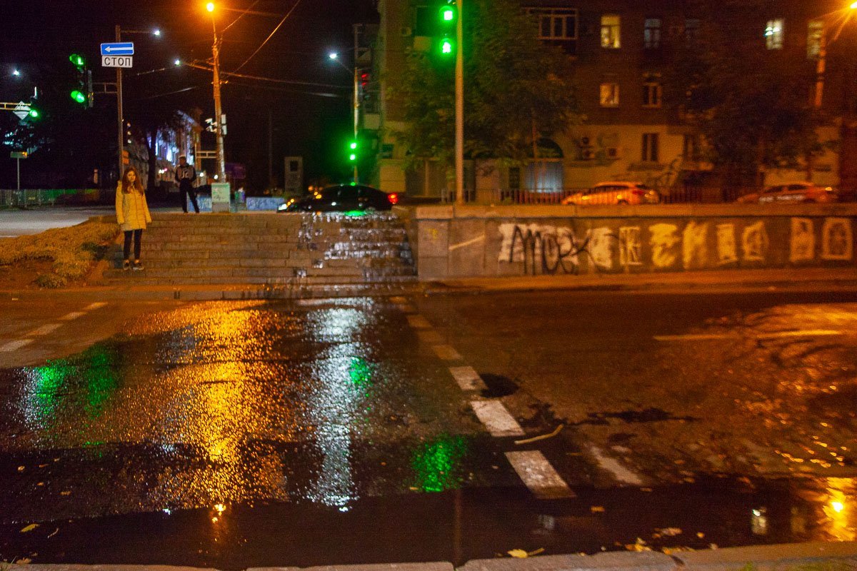 Авария на улице Гоголя Авария на улице Гоголя