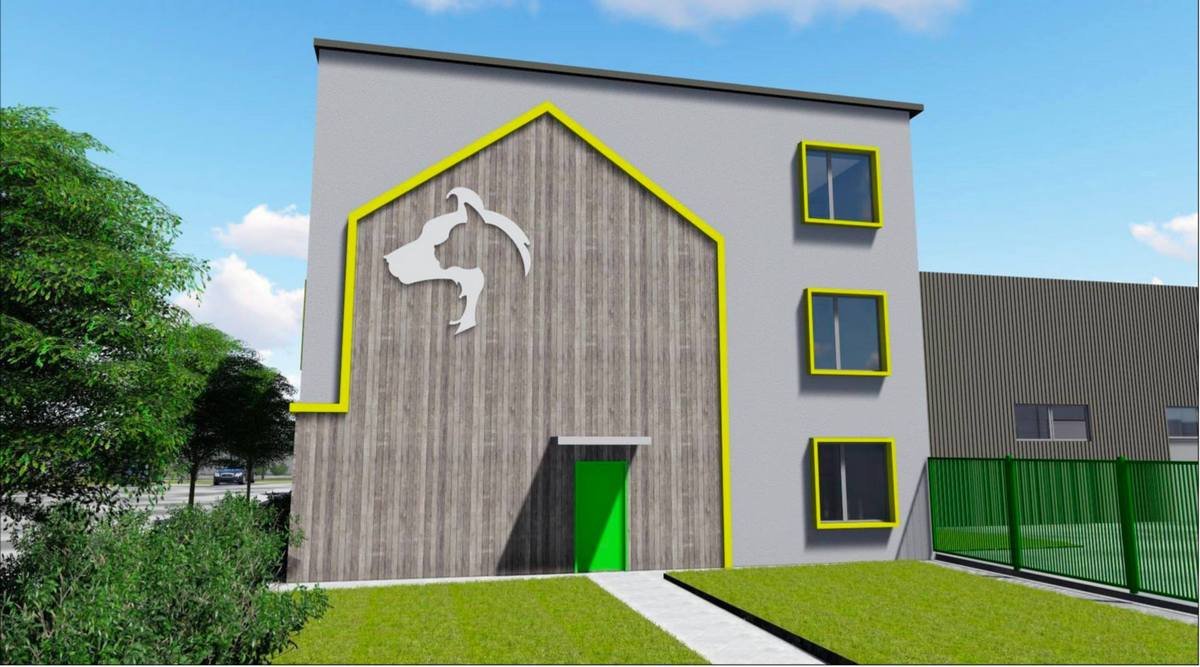 Вид на здание сбоку