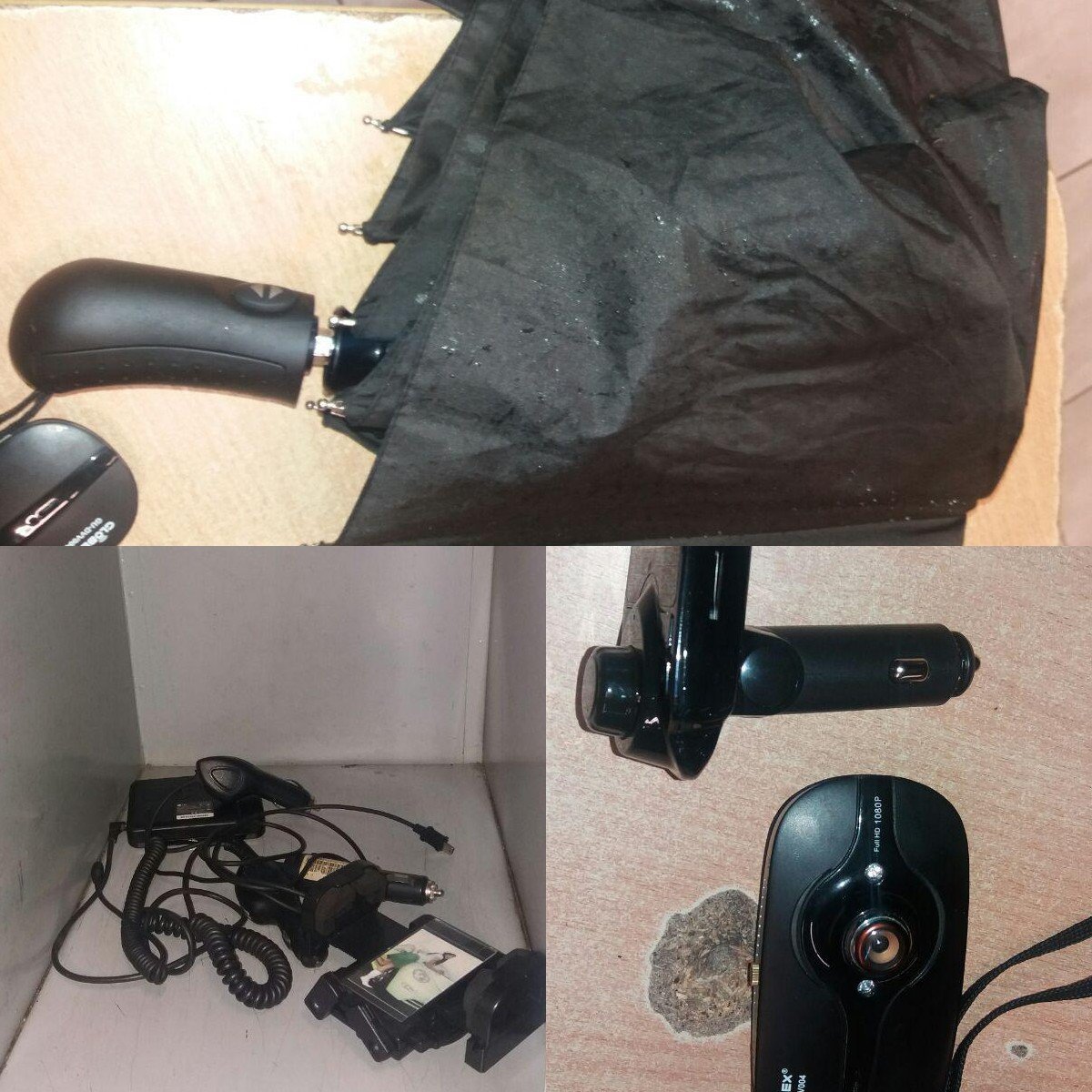 Вещи, которые нашли при обыске