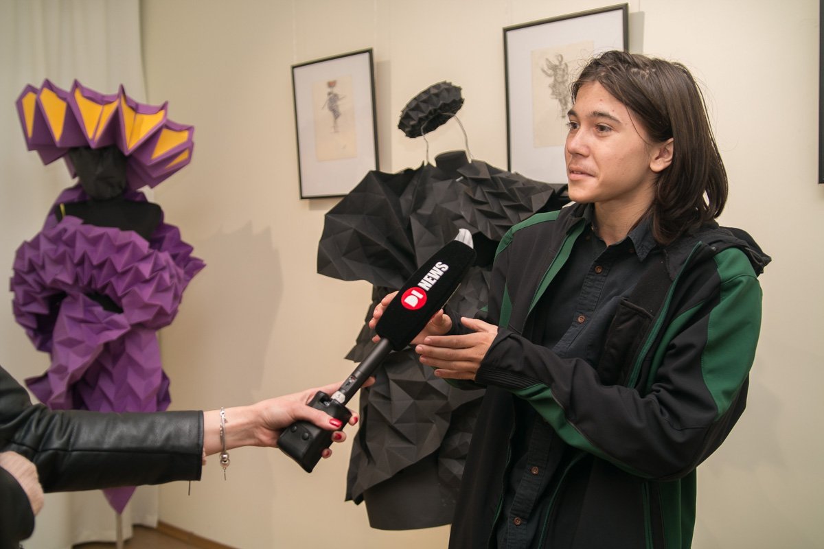 15-летний модельер занимается оригами уже 7 лет