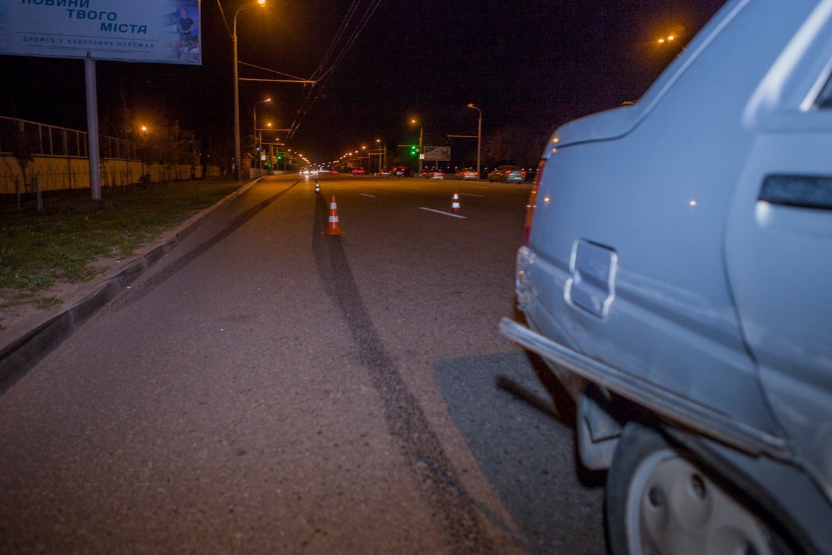 Авария произошла около 20:00