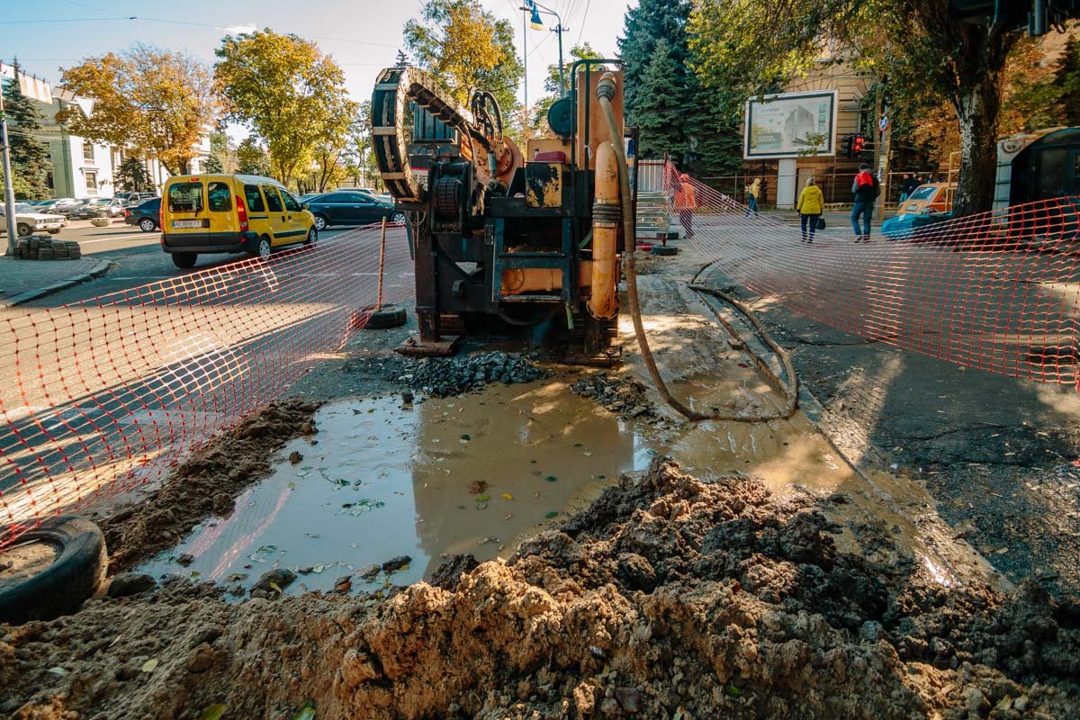 В Днепре временно перекрыли улицу Гончара 2