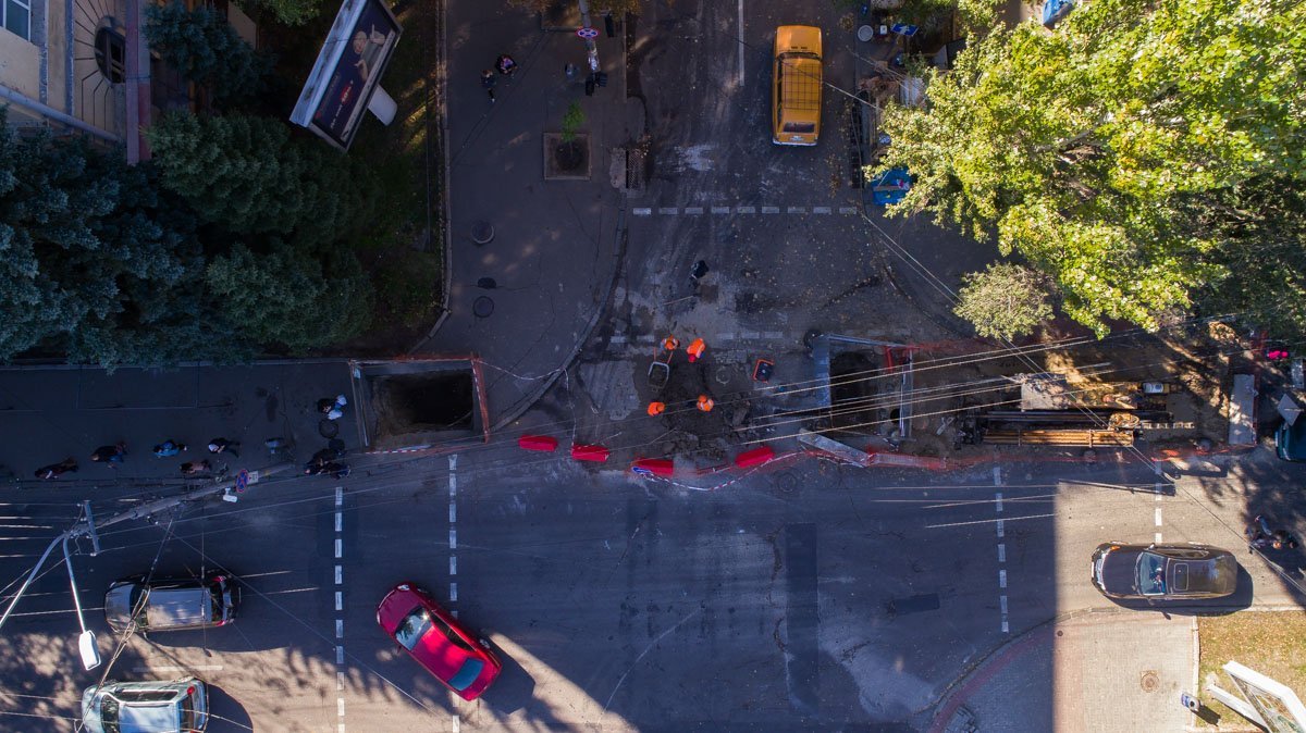 В Днепре временно перекрыли улицу Гончара 4