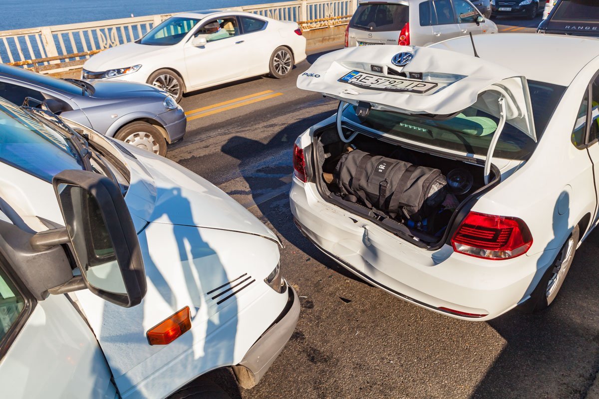 Sprinter въехал в задний бампер Volkswagen Sprinter въехал в задний бампер Volkswagen