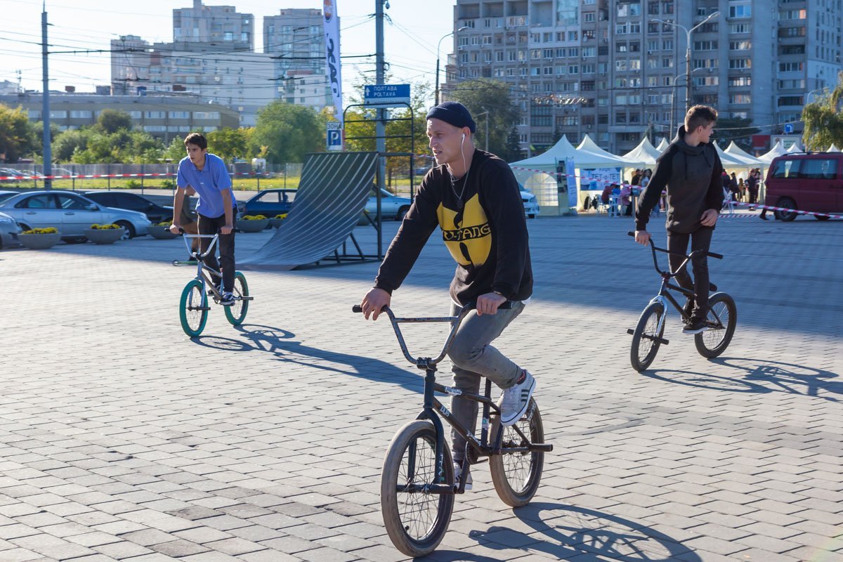 Спортсмены показывали, кто круче