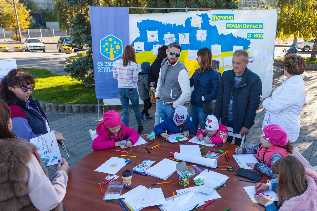 Детям проводили мастер-классы