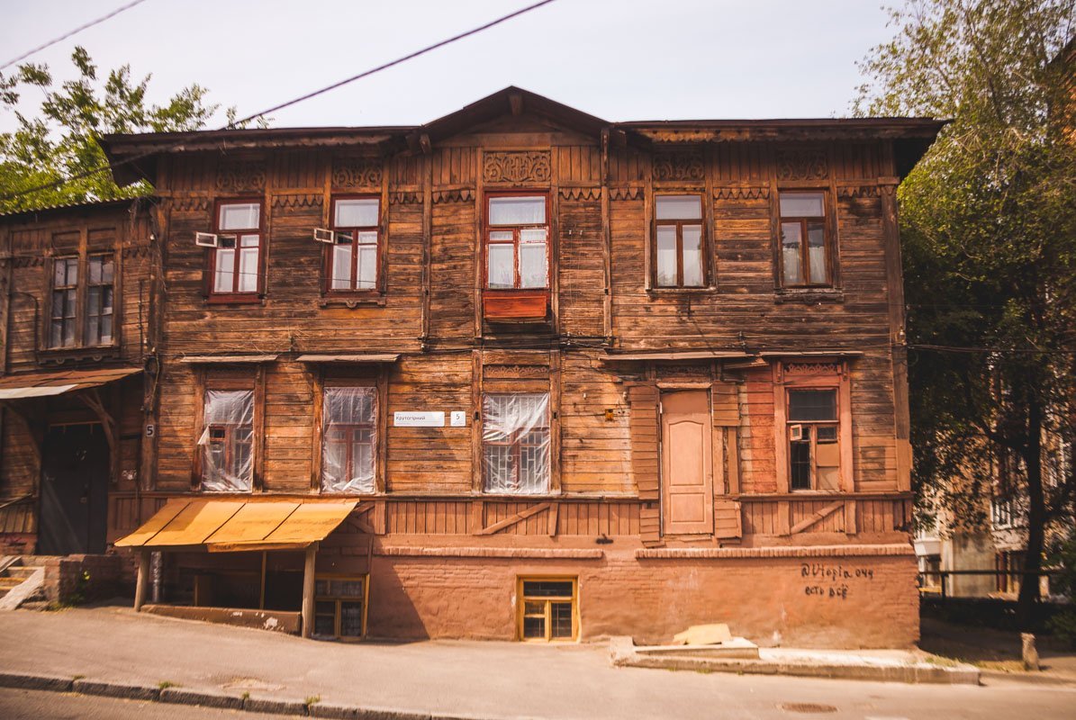 Деревянный домик