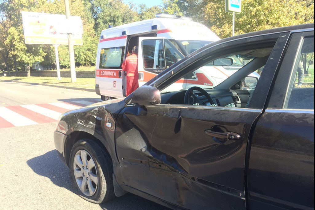 В аварии пострадал водитель автомобиля Kiа
