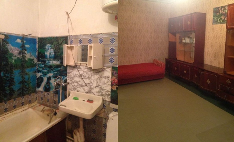 Квартира нуждается в ремонте, но цена приемлемая