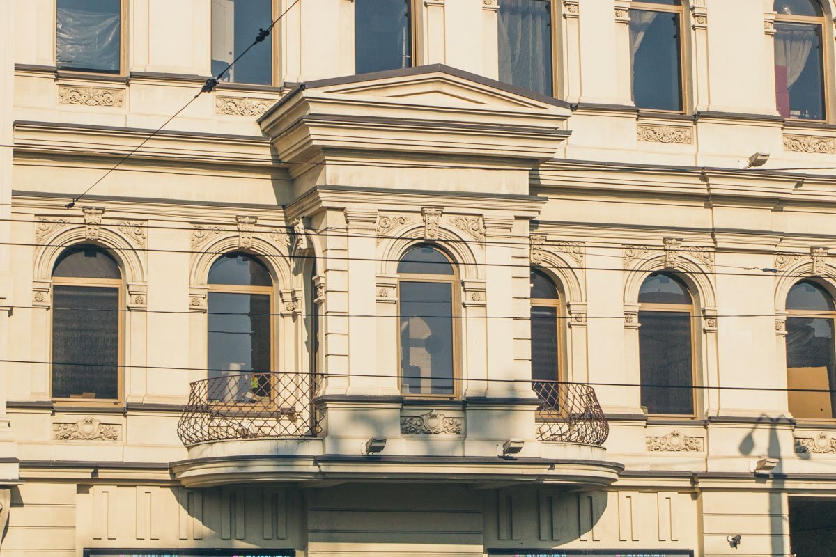  Во время Второй мировой здание практически не пострадало