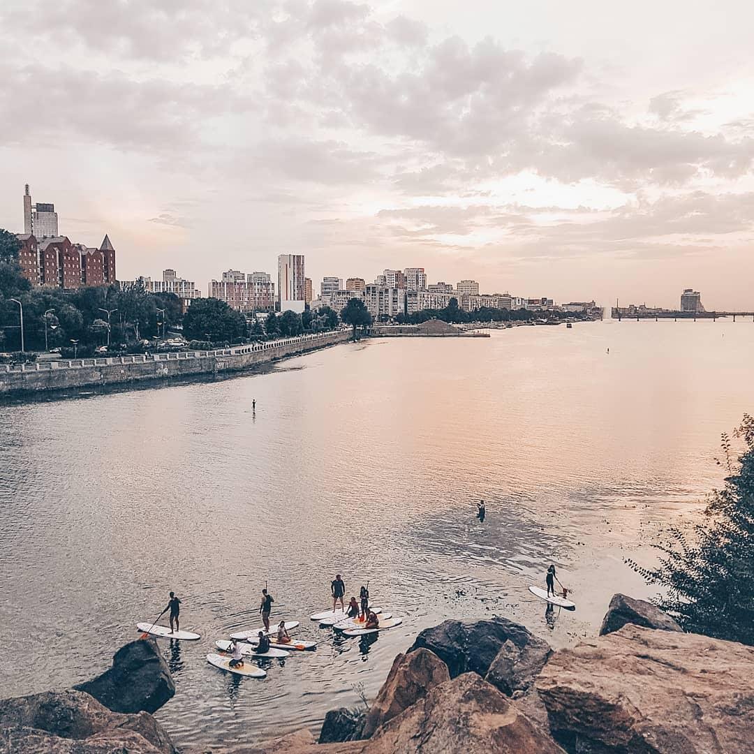 Спортсменам нипочем холодная погода. Фото: olchik_touch_the_beauty