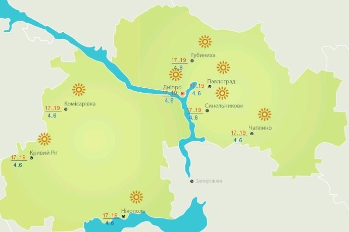 Данные Гидрометцентра Данные Гидрометцентра