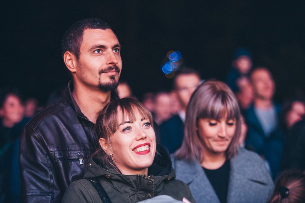 Холод не напугал людей