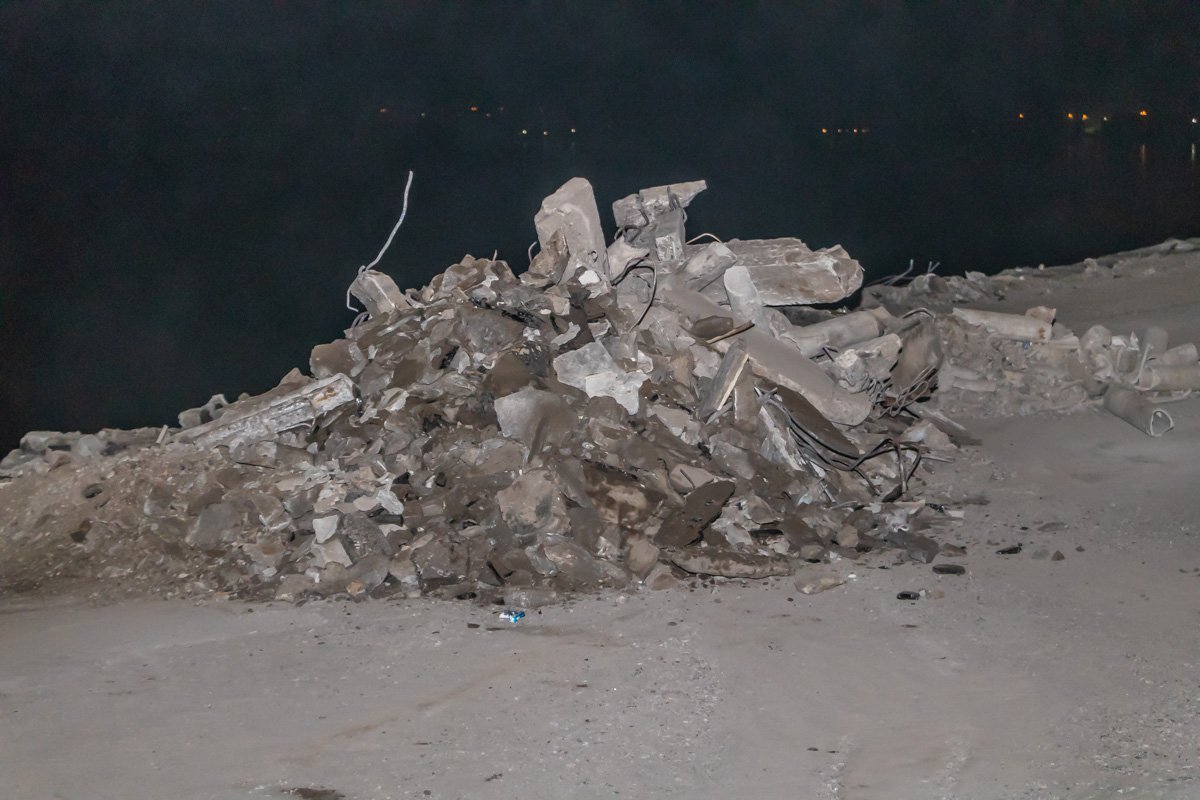 Объем работ на другой полосе - тот же