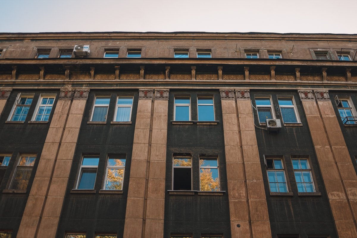 Макет общежития выставляли на Всемирной выставке в Париже как одно из достижений СССР в сфере заботы о рабочем классе