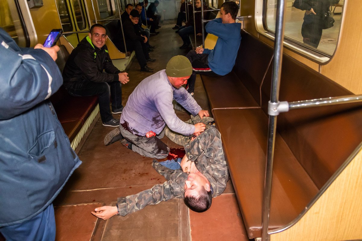 Подставные пассажиры готовились к экстренной ситуации