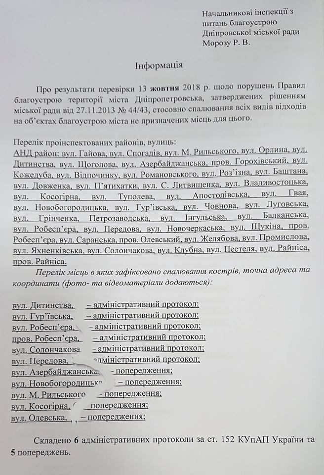 Результаты проверки за 13 октября Результаты проверки за 13 октября