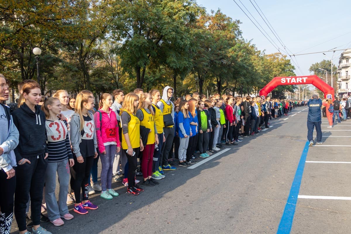 Построение перед стартом