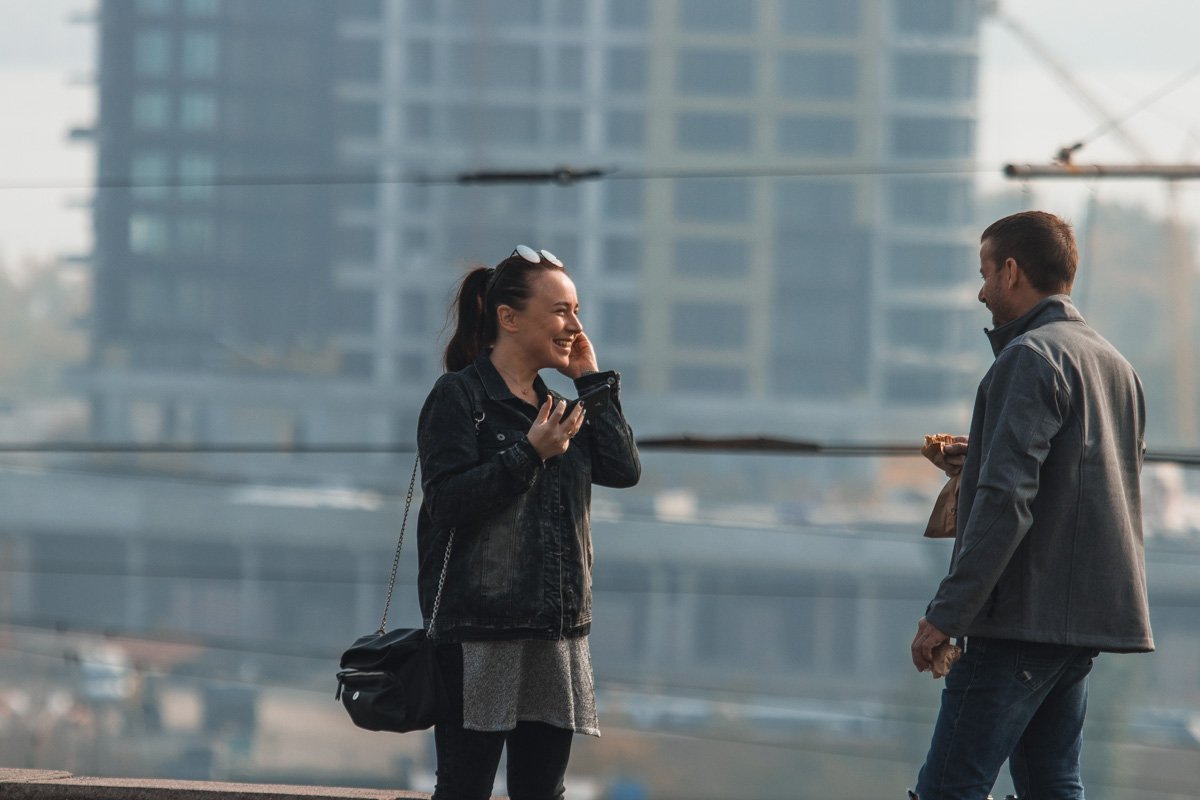 Найти вид, которым можно любоваться во время обеденного перерыва, в Днепре очень сложно