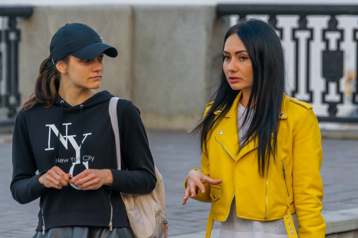 Когда договорились одеться так, чтоб было удобно, но...