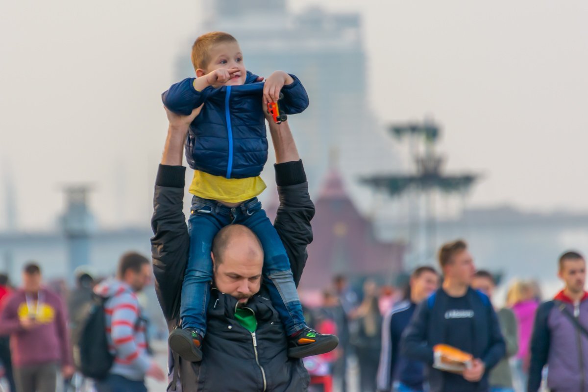 Осознал, как быстро растут дети