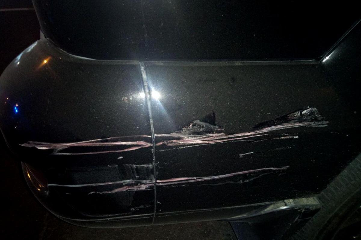 На кузове кроссовера были соответствующие повреждения На кузове кроссовера были соответствующие повреждения