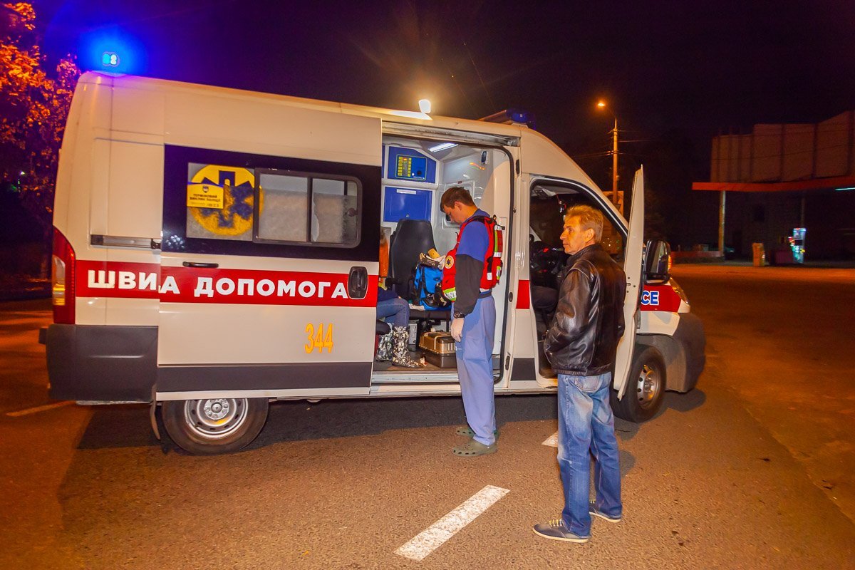 Девушку-пассажира госпитализировали Девушку-пассажира госпитализировали