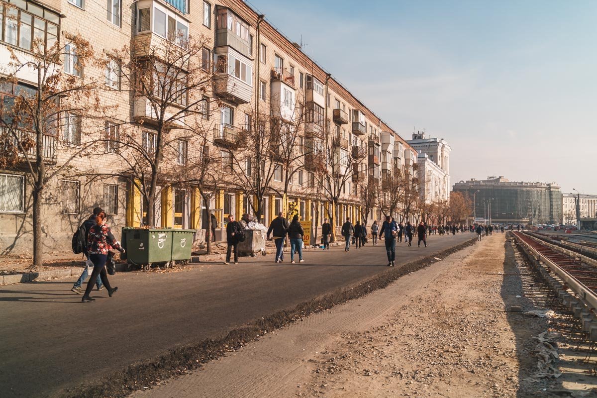 До завершения работ, улица, фактически, пешеходная До завершения работ, улица, фактически, пешеходная