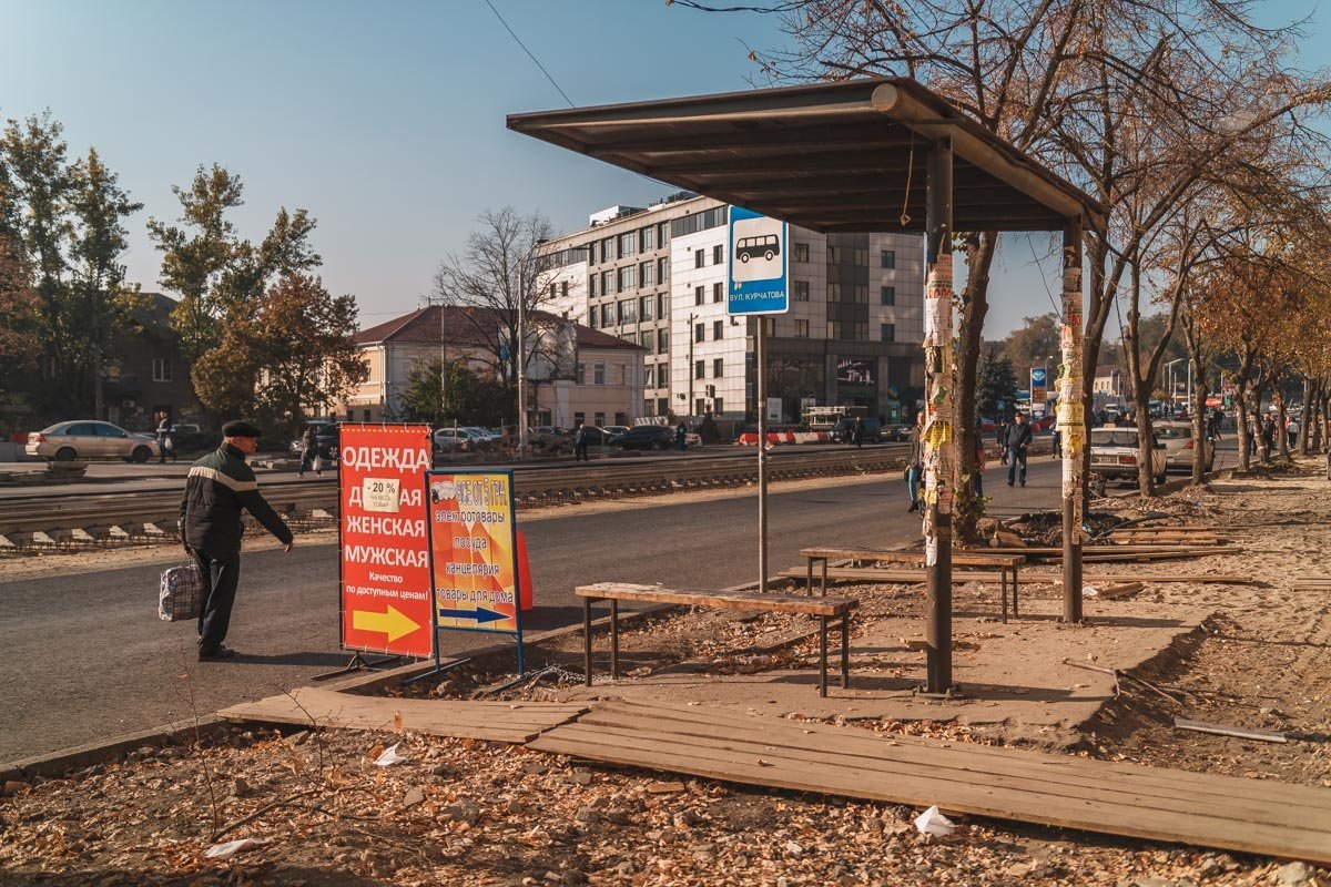 Курчатова "очистили" от киосков Курчатова "очистили" от киосков