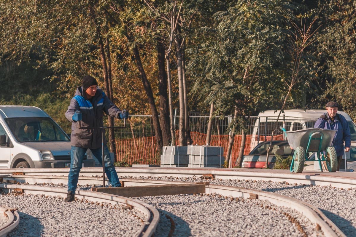 Благодарня новой технологии. трамваи будут ехать практическо бесшумно Благодарня новой технологии. трамваи будут ехать практическо бесшумно