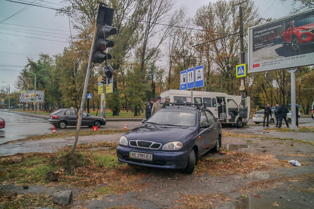 Daewoo двигался со стороны 1-го Запорожского тупика к улице Генерала Пушкина
