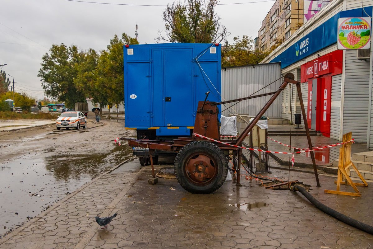 Водоканал уже на месте