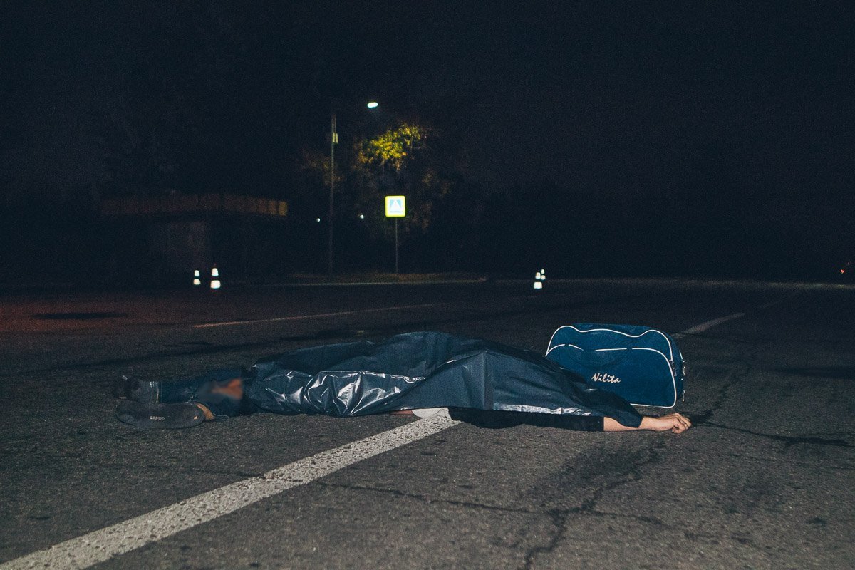 От полученных травм пешеход скончался на месте