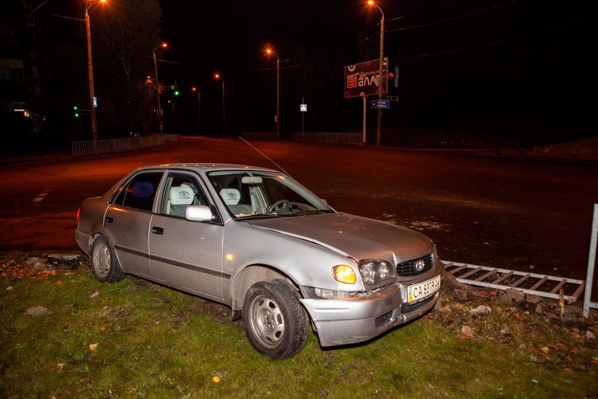 Авария произошла примерно в 22:20