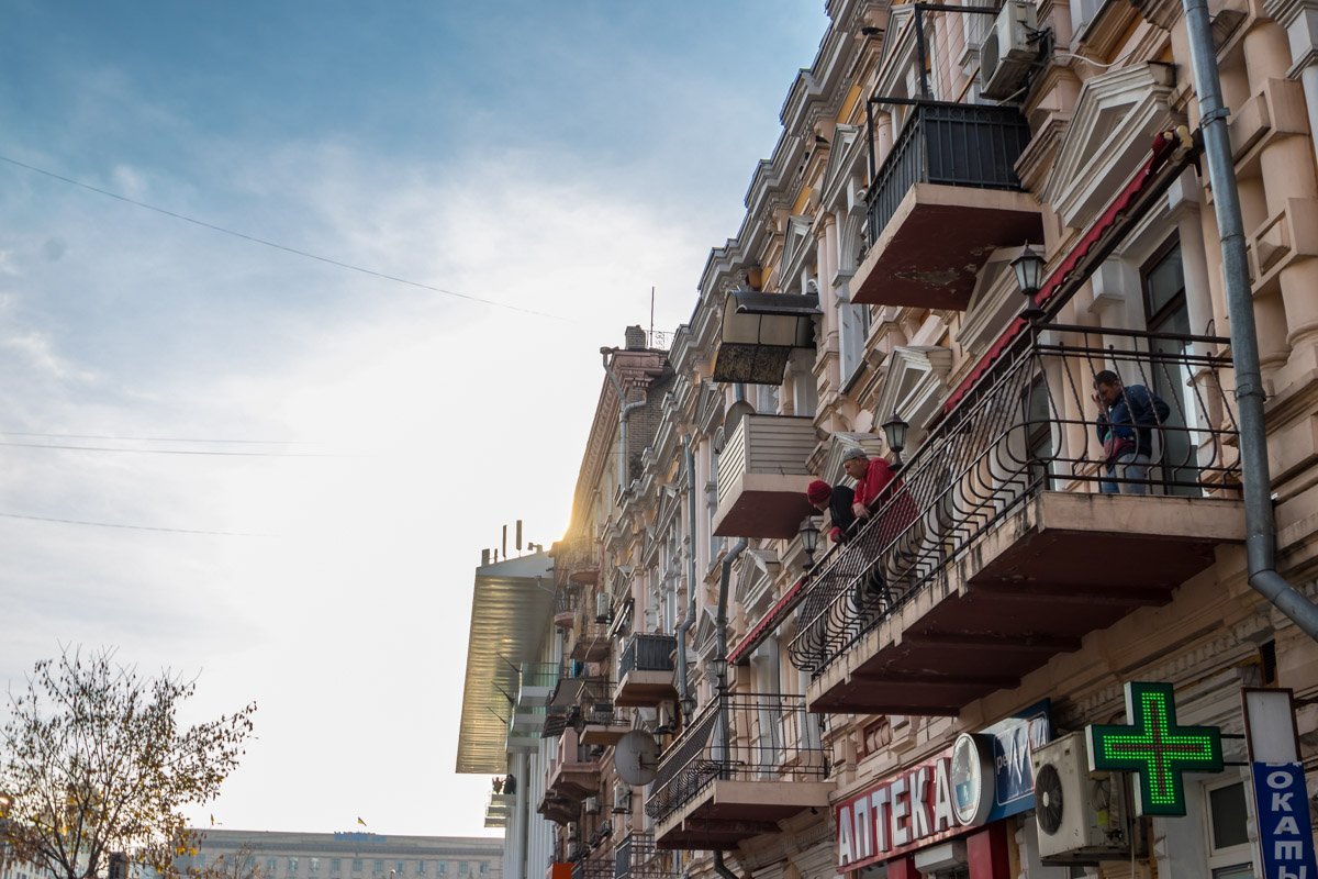 Кому-то посчастливилось жить в самом сердце города Кому-то посчастливилось жить в самом сердце города