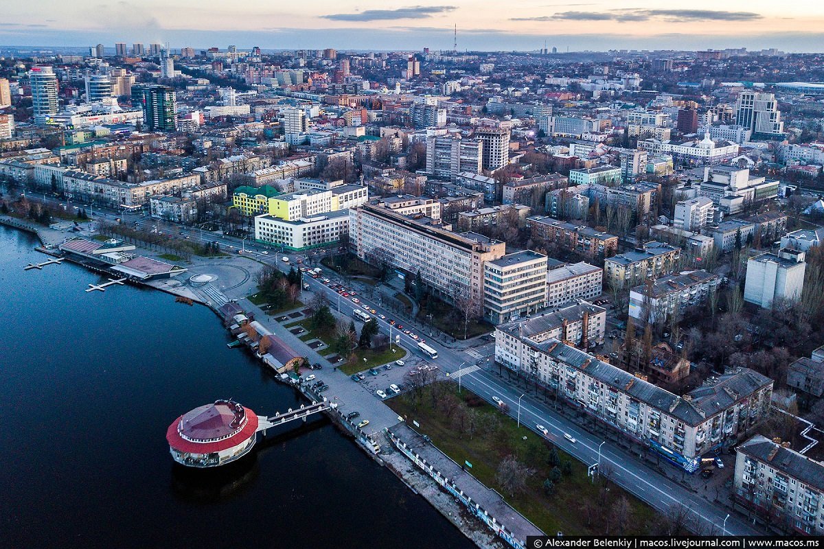 Пешая экскурсия по Днепру 