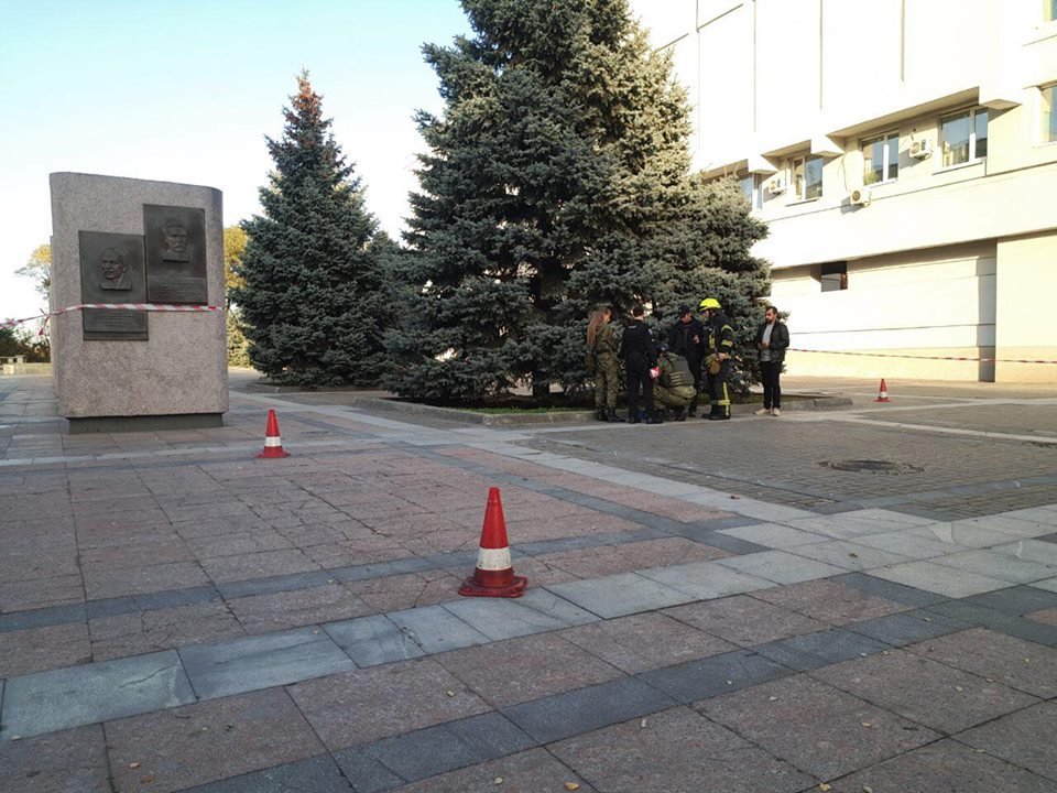 В коробке бомбы не оказалось В коробке бомбы не оказалось