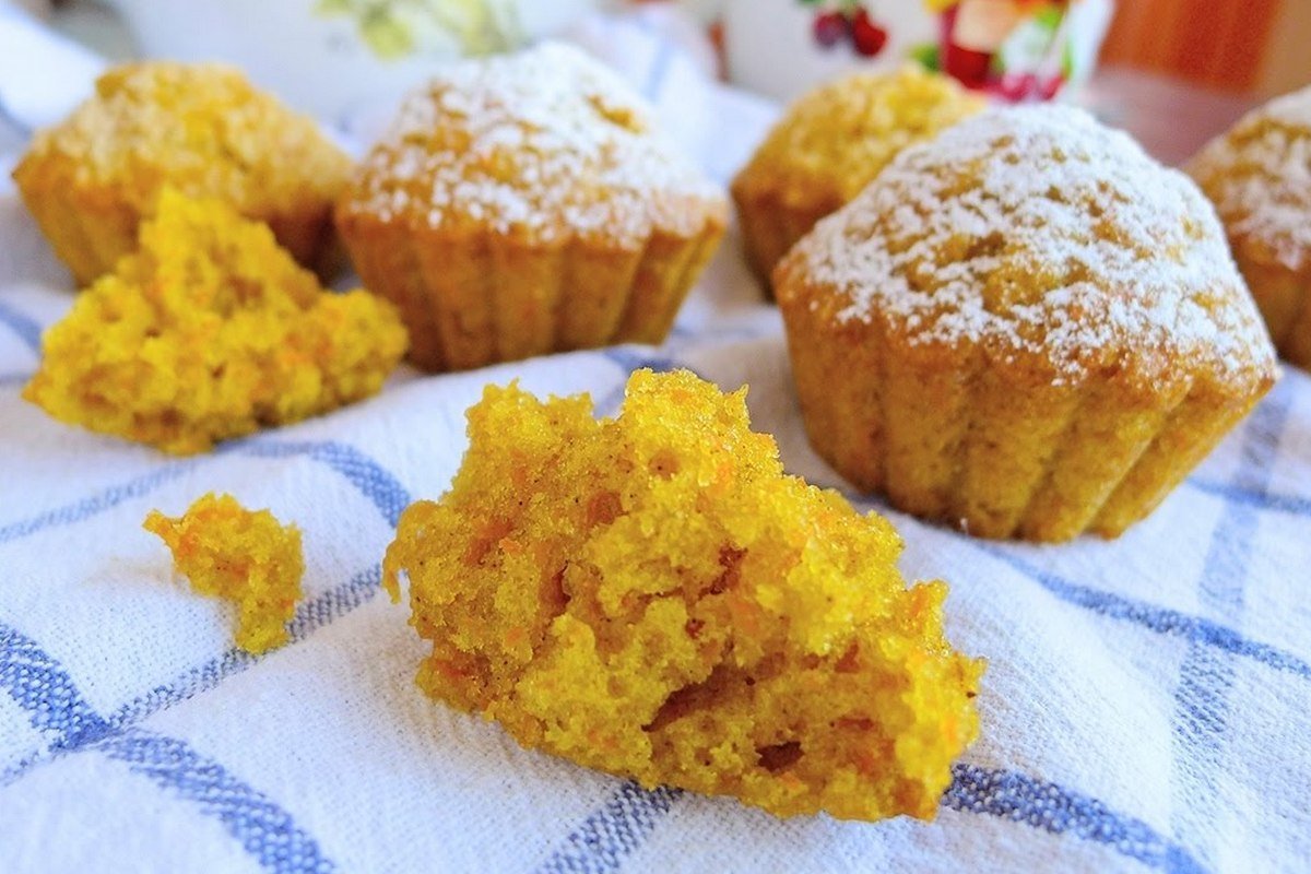 Полезные и вкусные рецепты: как приготовить морковные маффины 1