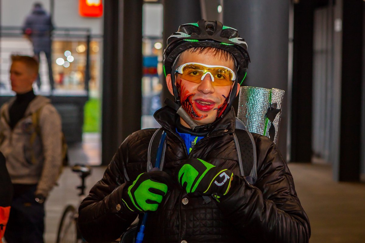 Подошли к велопробегу творчески