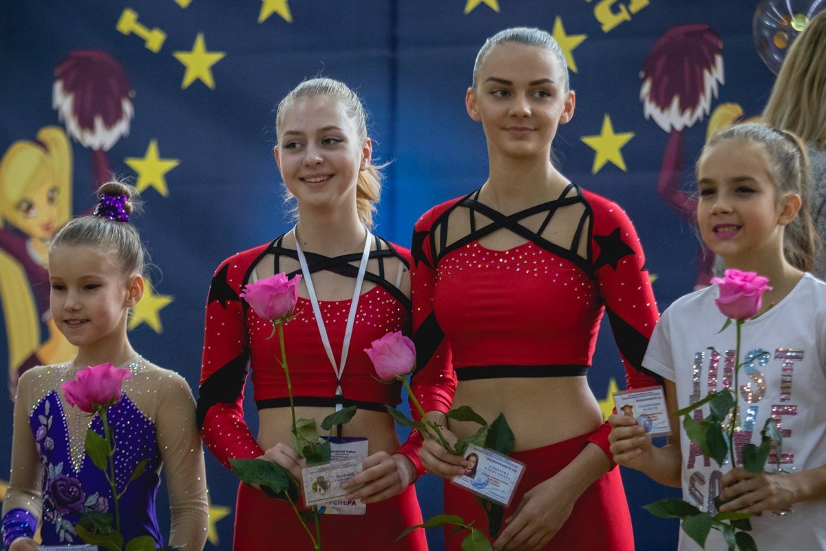 Торжественное вручение первых разрядов по черлидингу