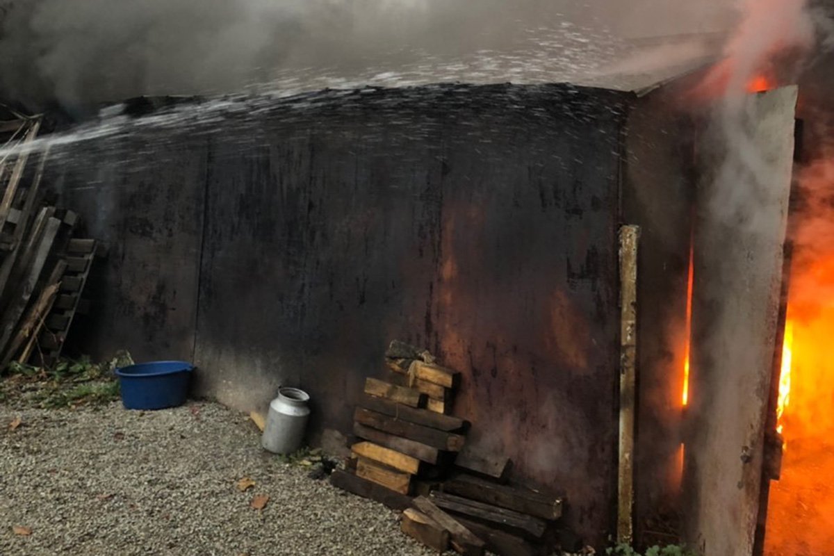 Из-за чего начался пожар, будут выяснять правоохранители