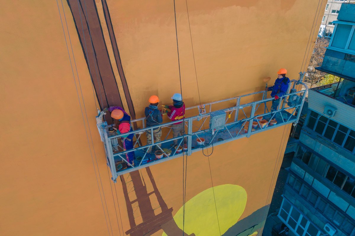 Мурал появился не просто так, в городе проходит «Mural Fest Dnipro 2018» Мурал появился не просто так, в городе проходит «Mural Fest Dnipro 2018»